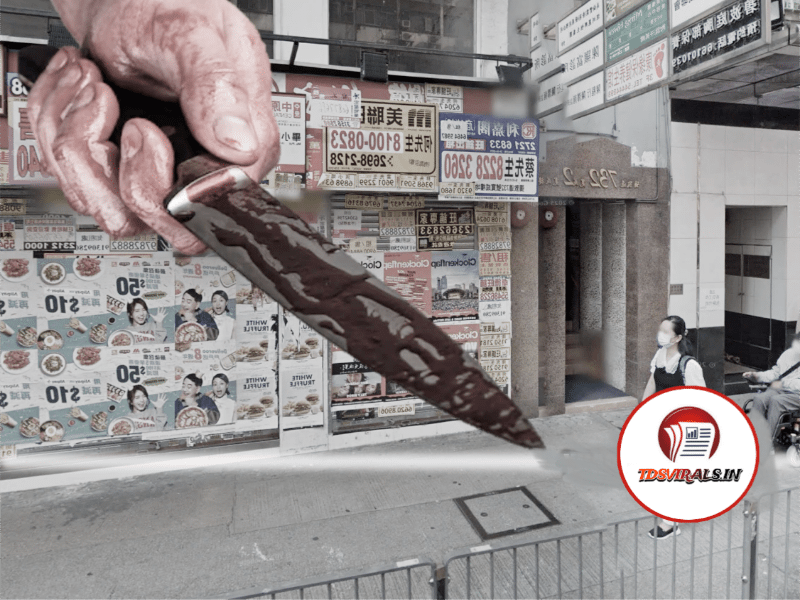 Knife fight in Mong Kok