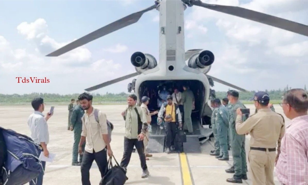 Uttarkashi Cloudburst Chinook MI-17 Rescue Operation